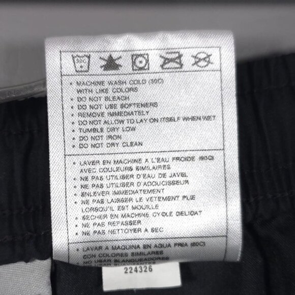 Vintage Nike Windbreaker Track Pants Women’s Drawstring‎ Slit Hem Y2K MEDIUM - Picture 11 of 11